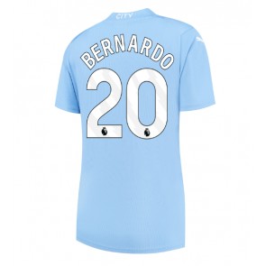 Manchester City Bernardo Silva #20 Koszulka Podstawowych Kobiety 2023-24 Krótki Rękaw